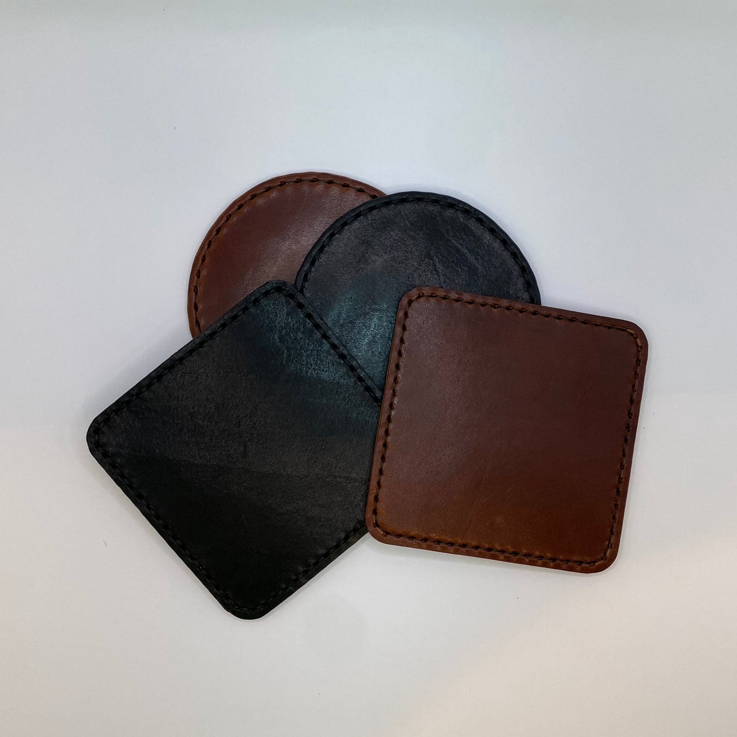 Handmade Leather Coasters