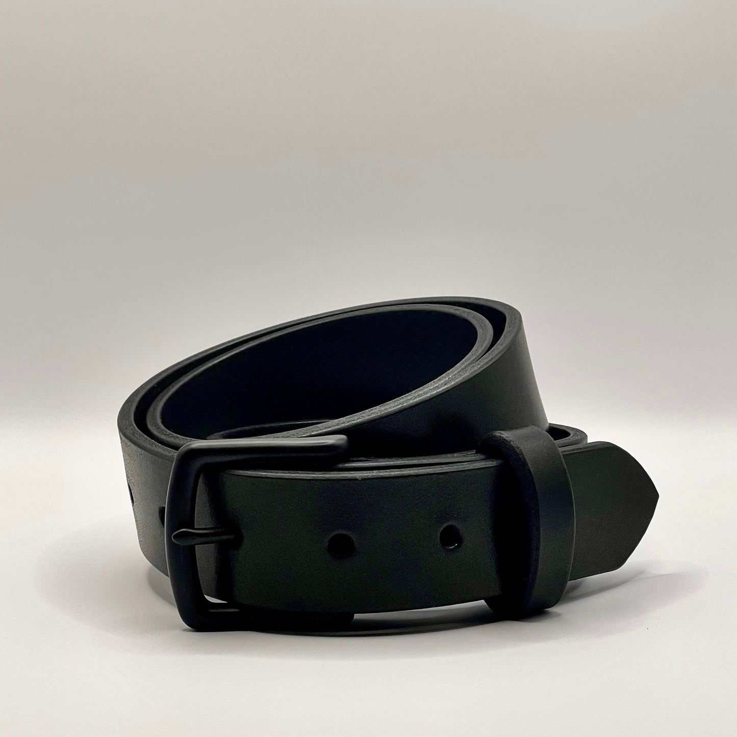 Black Leather Belt