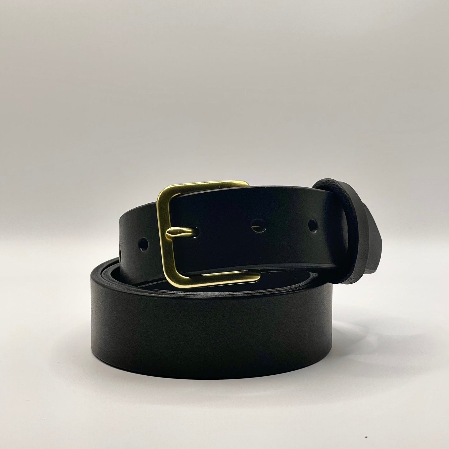 Black Leather Belt