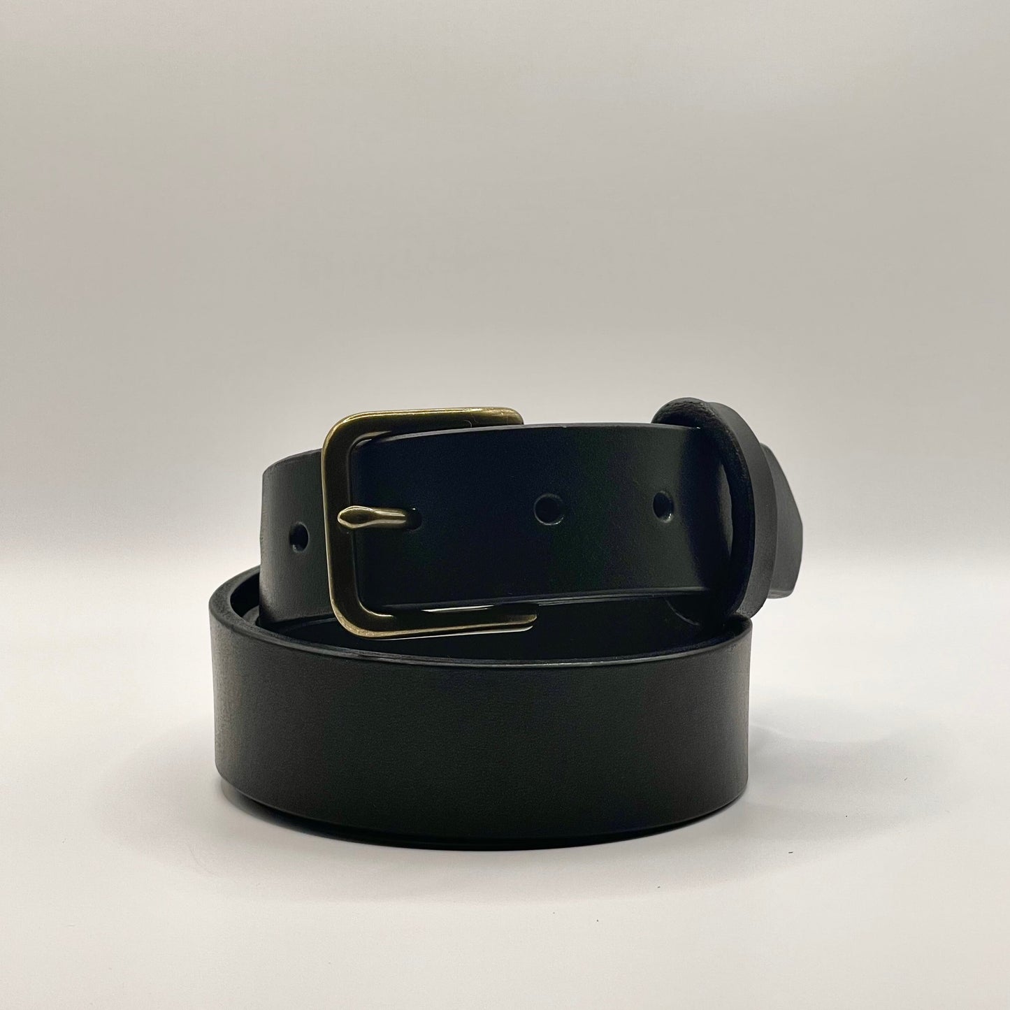 Black Leather Belt