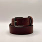 Medium Brown Leather Belt