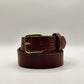 Medium Brown Leather Belt